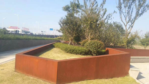 满城耐候钢挡土墙